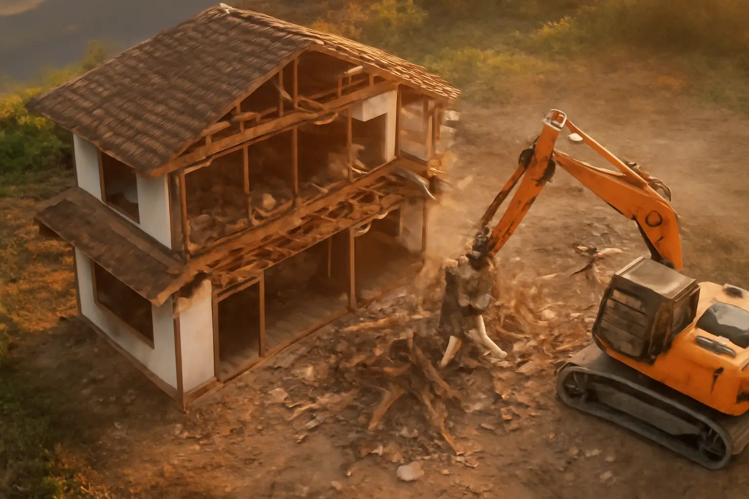 木造住宅の解体費用相場はいくら？二階建ての目安と内訳を解説